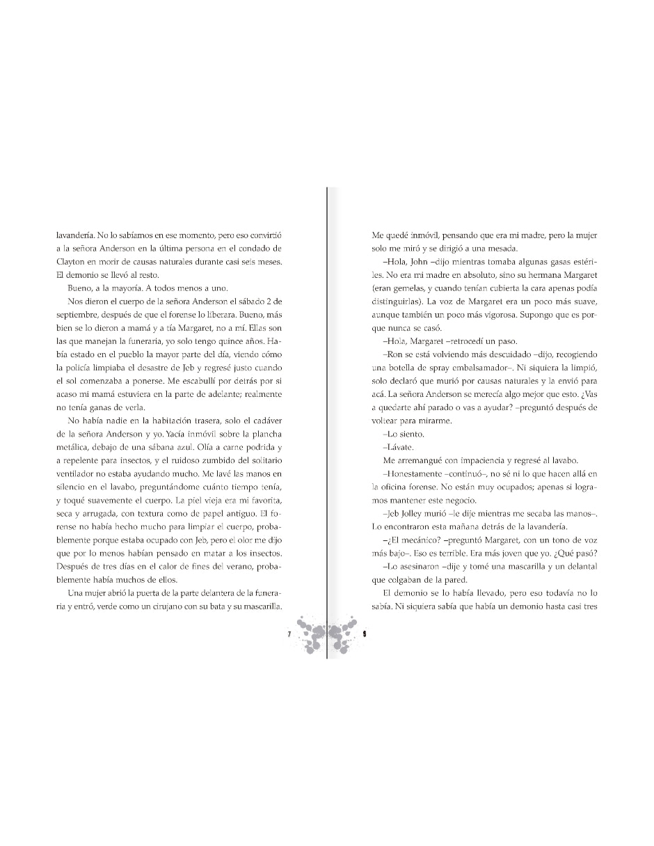 Libro No soy un Serial Killer de Dan Wells 4