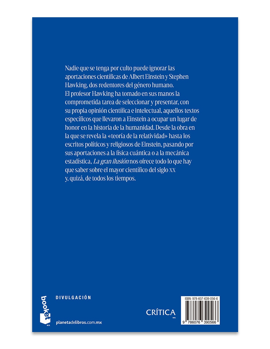 Libro La Gran Ilusión de Stephen Hawking 2