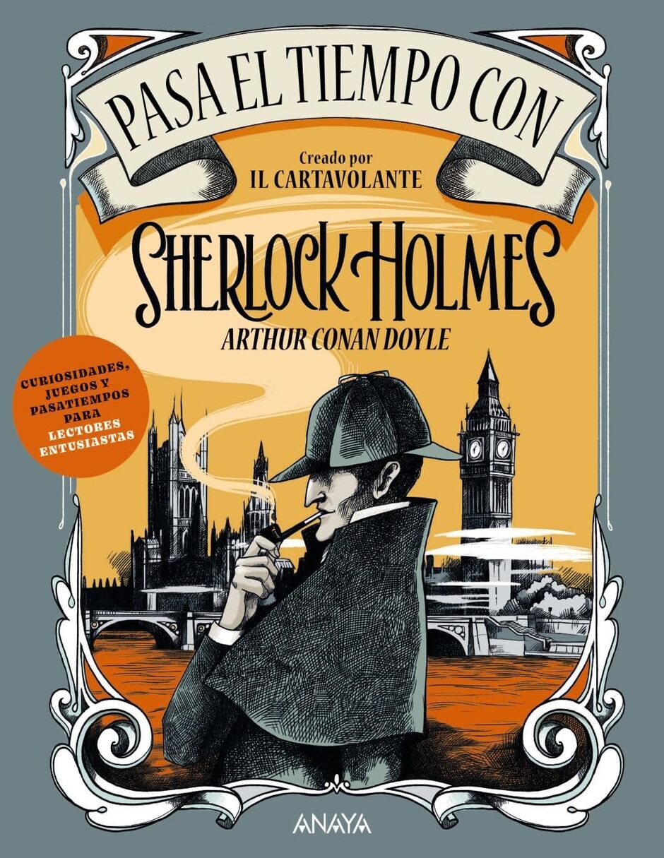 Libro Pasa El Tiempo Con Sherlock Holmes de Il Cartavolante Libro Pasa El Tiempo Con Sherlock Holmes de Il Cartavolante
