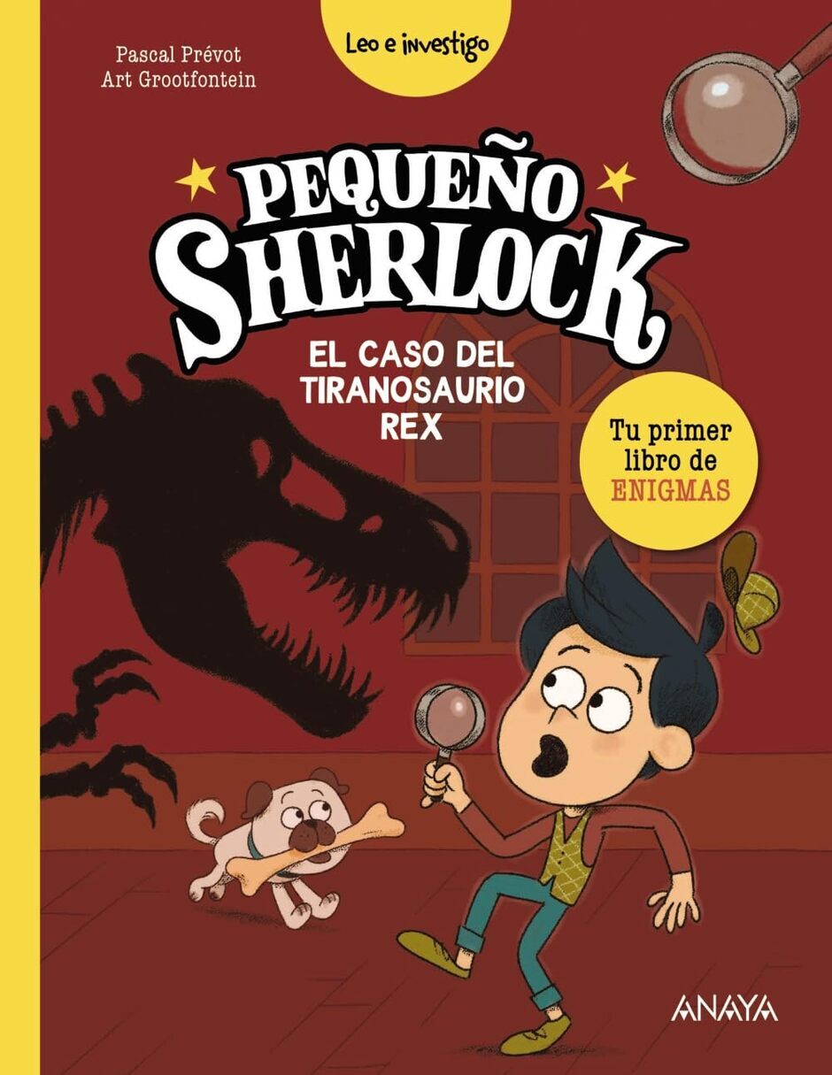 Libro Pequeño Sherlock El Caso Del Tiranosaurio Rex de Prévot, Pascal