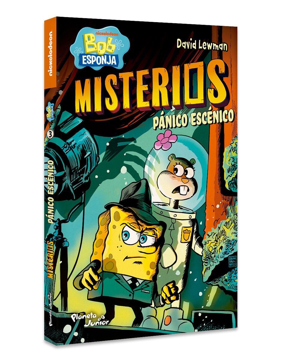 Libro Bob Esponja Misterios 3 Pánico Escénico
de David Lewman 3