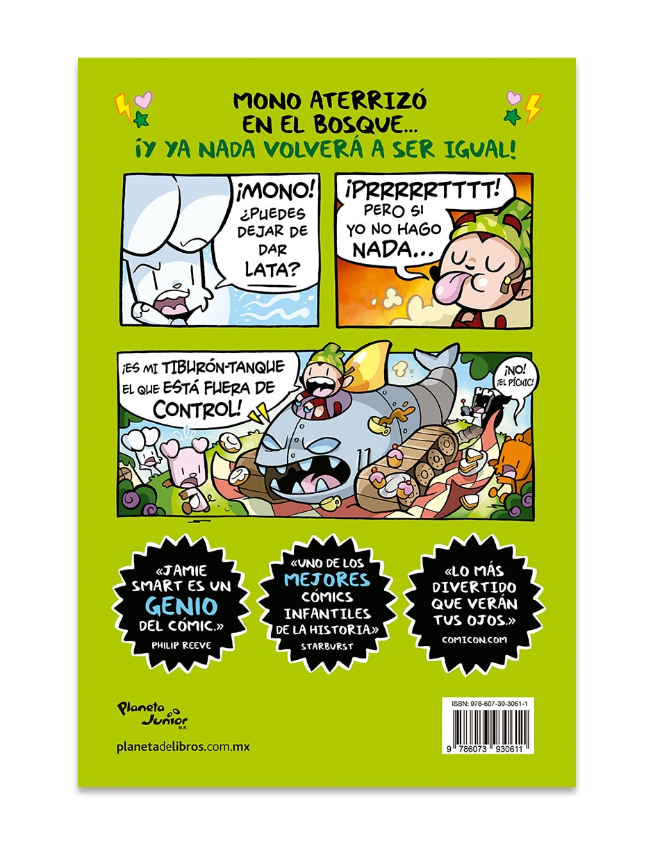 Libro Boni vs Mono de Jamie Smart 2