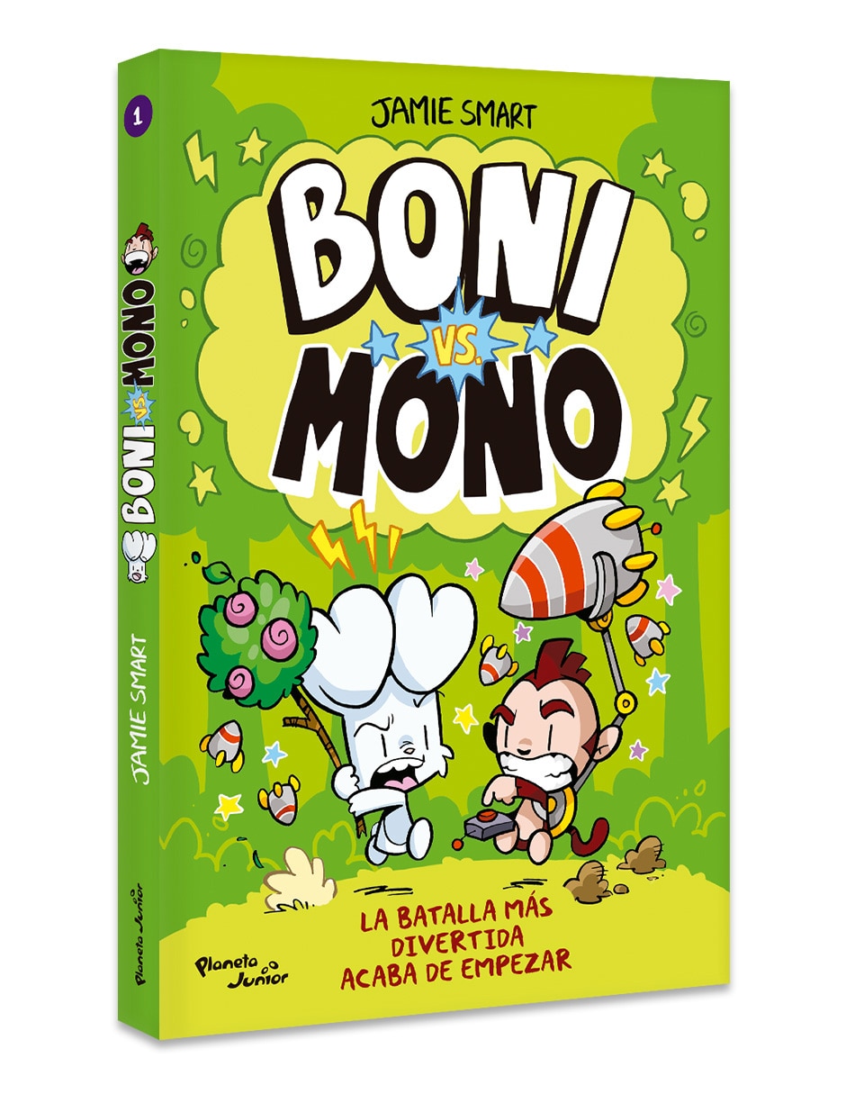 Libro Boni vs Mono de Jamie Smart 3