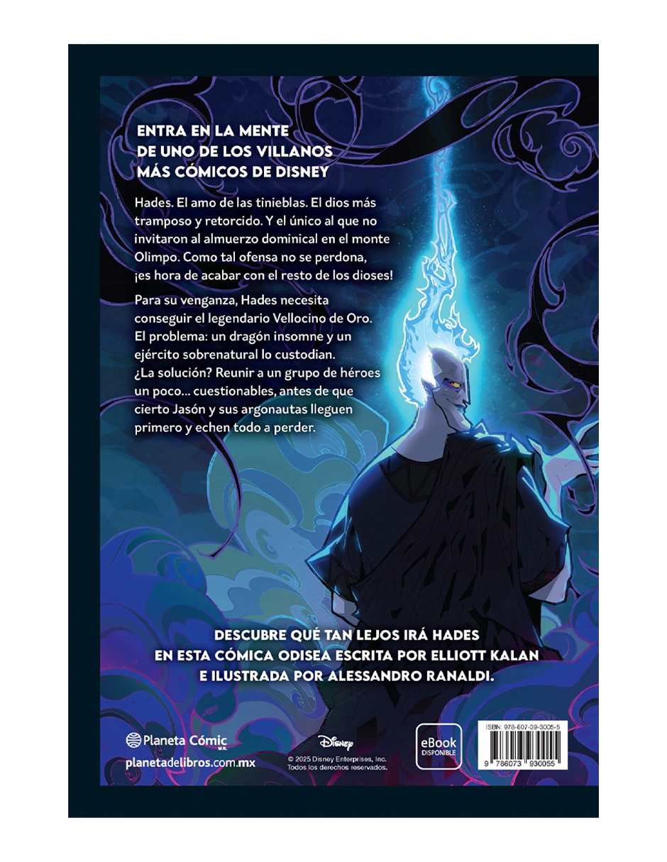 Libro Villanos Hades de Elliot Kalan/Alessandro Ranaldi 2