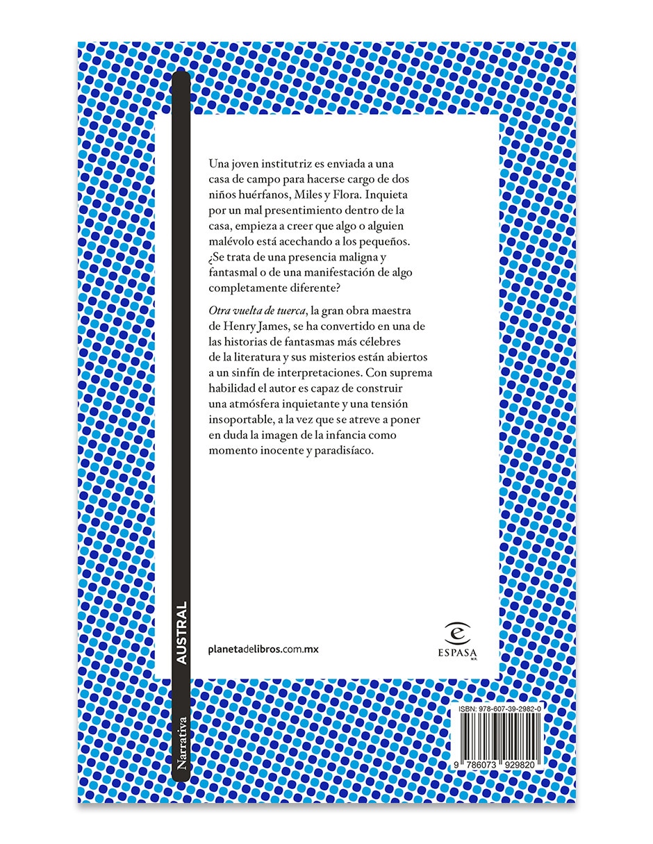 Libro OTRA VUELTA DE TUERCA de HENRY JAMES 2