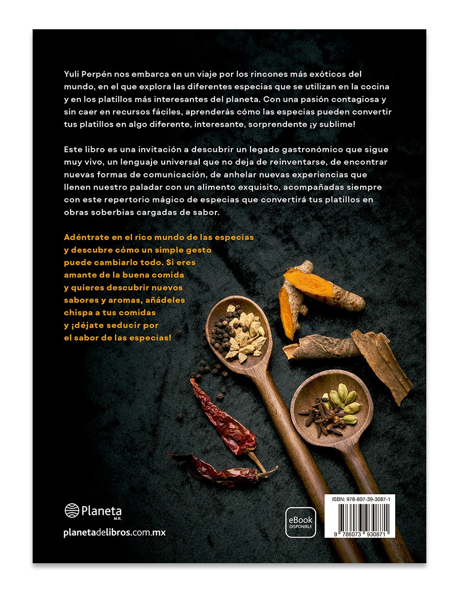 Libro El Sabor De Las Especias de Yuli Perpen 2
