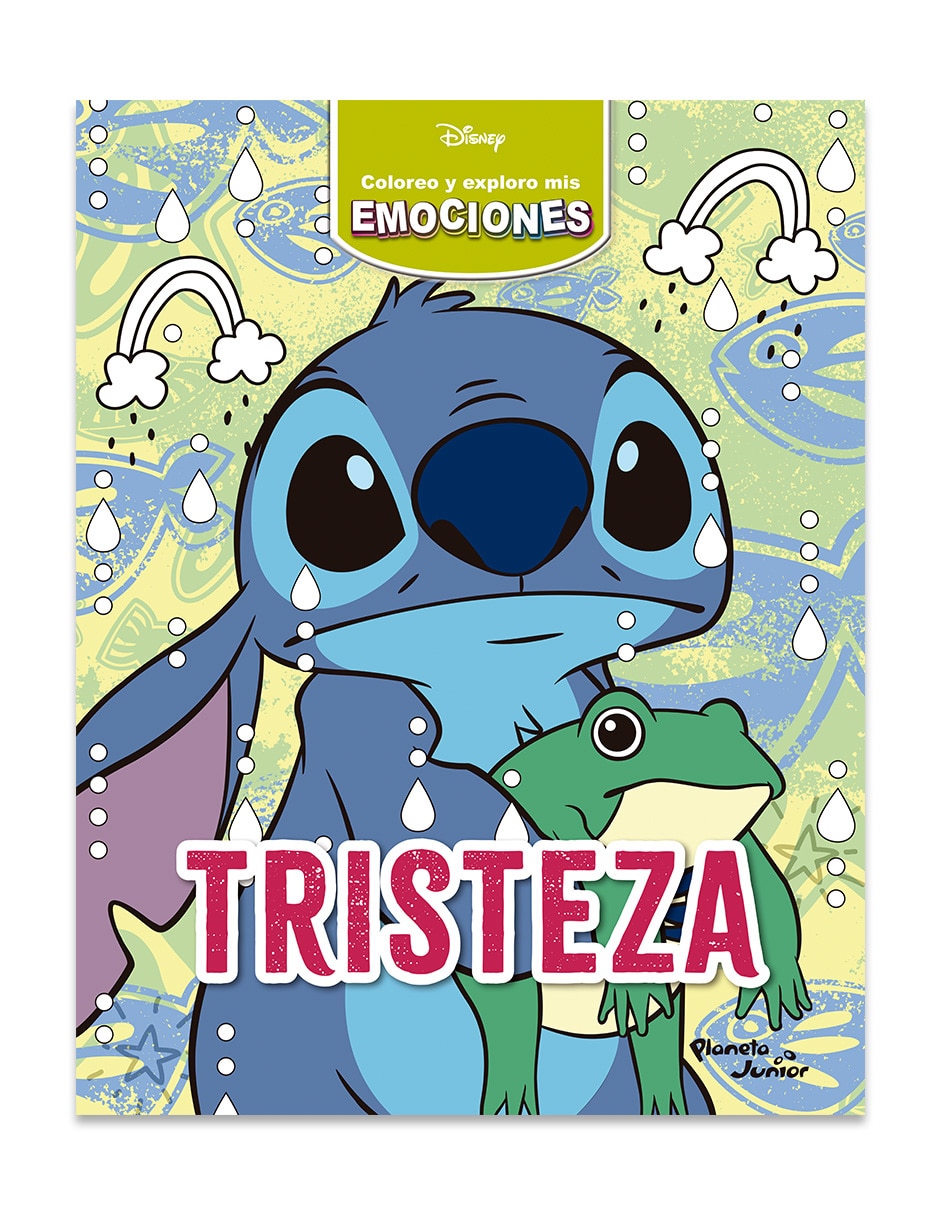 Libro Coloreo y exploro mis emociones Tristeza de Disney