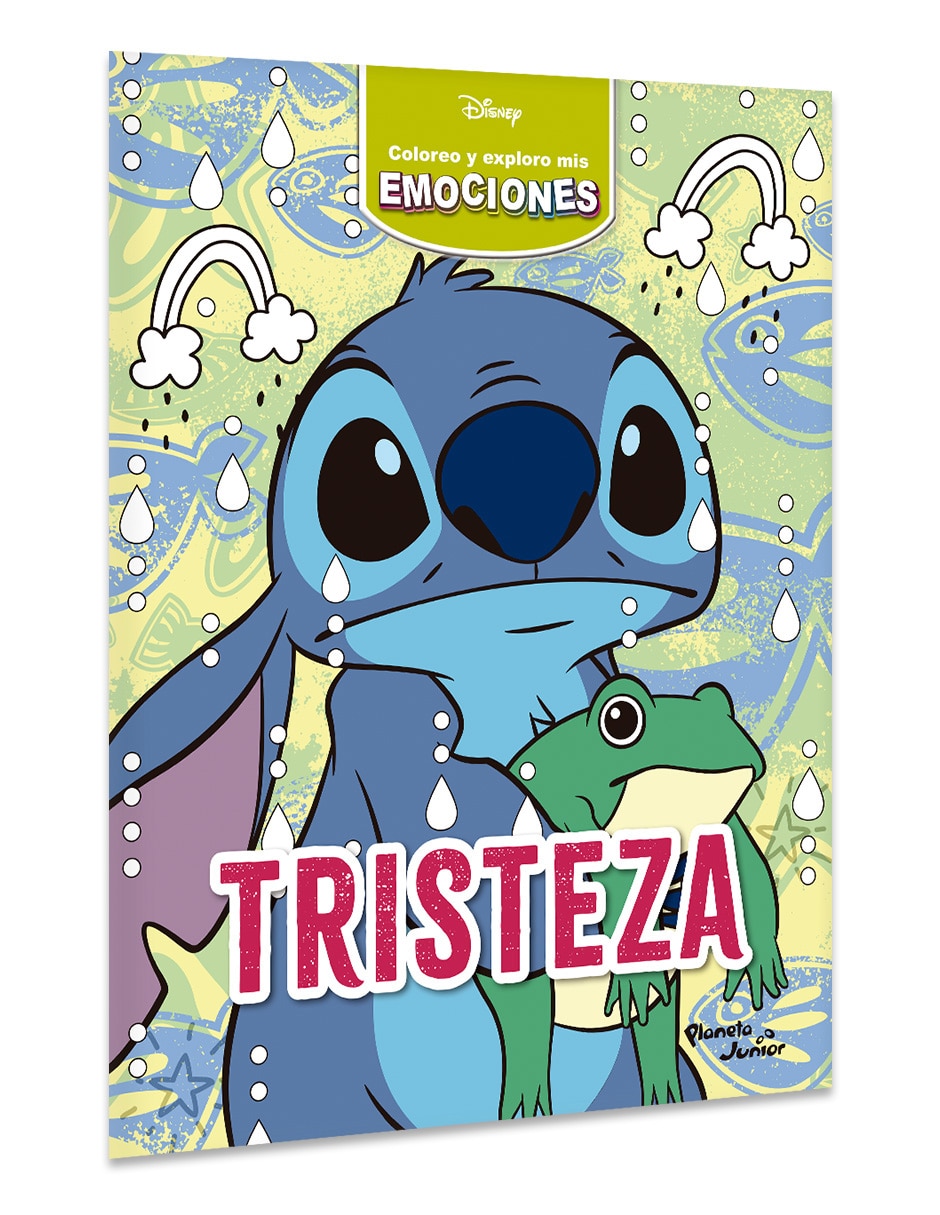 Libro Coloreo y exploro mis emociones Tristeza de Disney 3