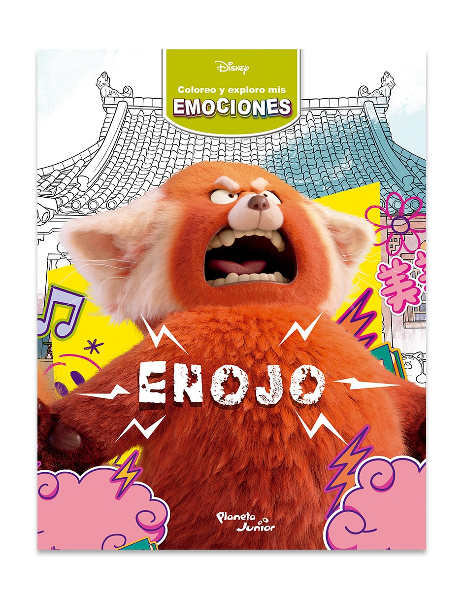 Libro Coloreo y Exploro mis Emociones Enojo de Disney Libro Coloreo y Exploro mis Emociones Enojo de Disney