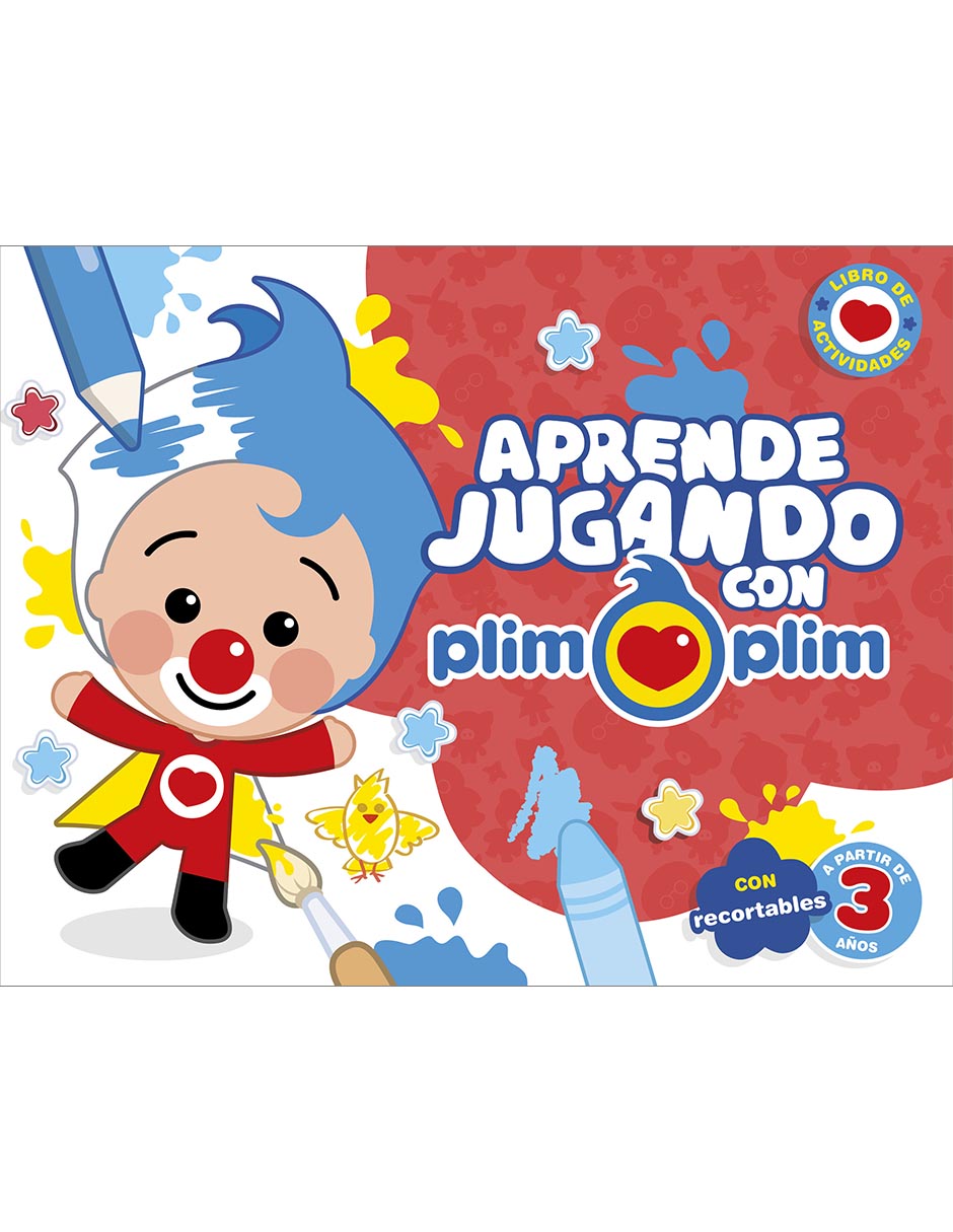 Libro Aprende Jugando Con Plim Plim de Plim Plim