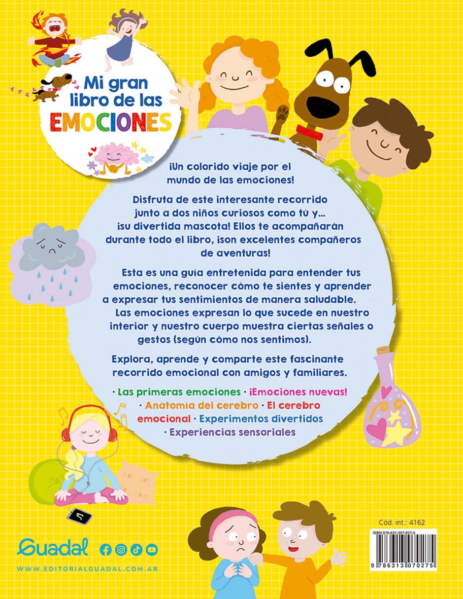 Libro Mi Gran Libro De Las Emociones de Editorial Guadal 2