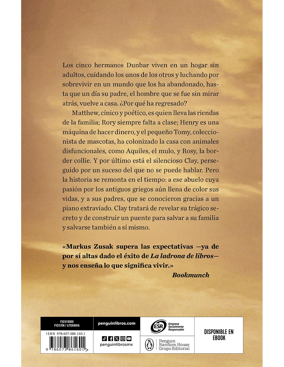 Libro El Puente De Clay de Markus Zusak 2