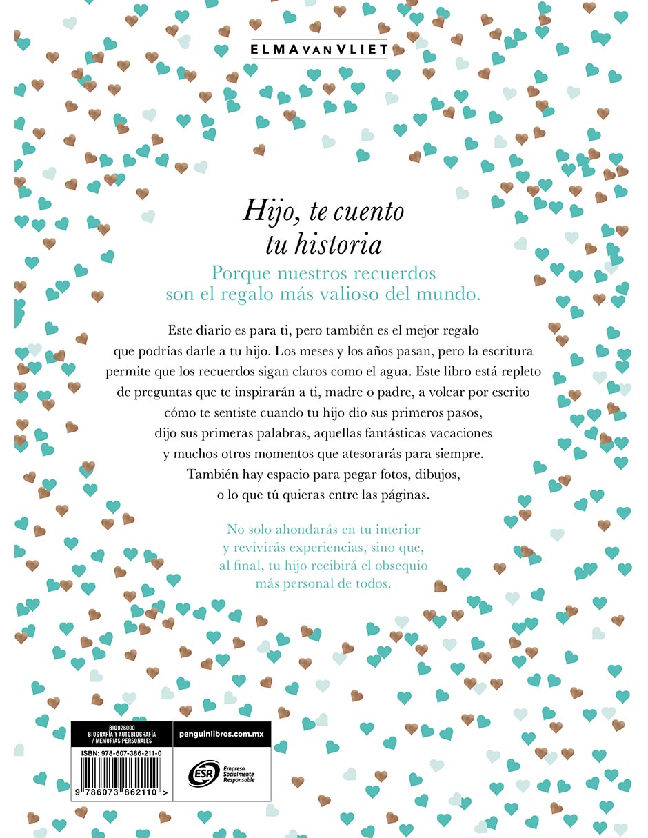 Libro Hijo, Te Cuento Tu Historia de Elma Van Vliet 2