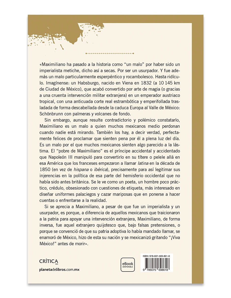 Libro Maximiliano de Will Fowler 2