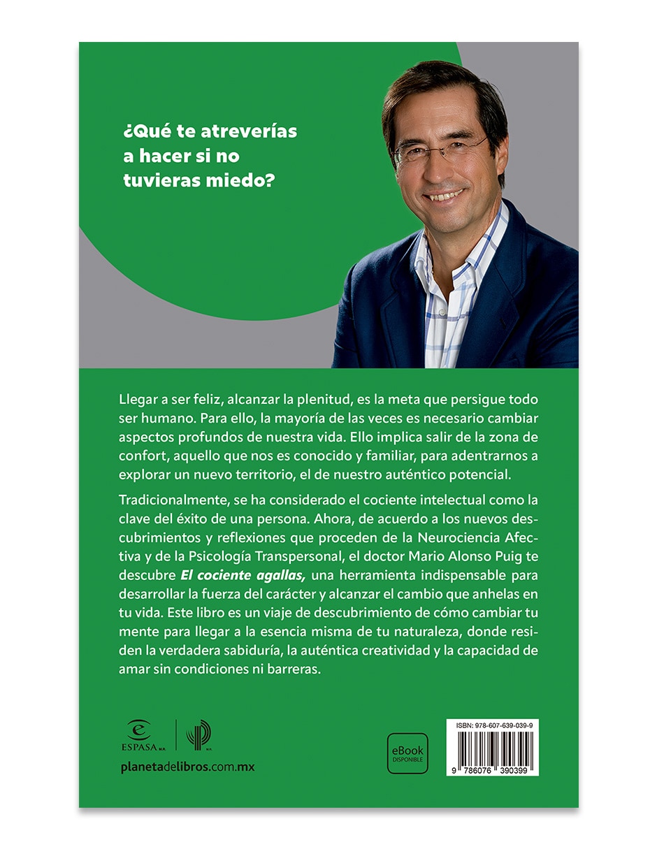 Libro El Cociente Agallas de Mario Alonso Puig