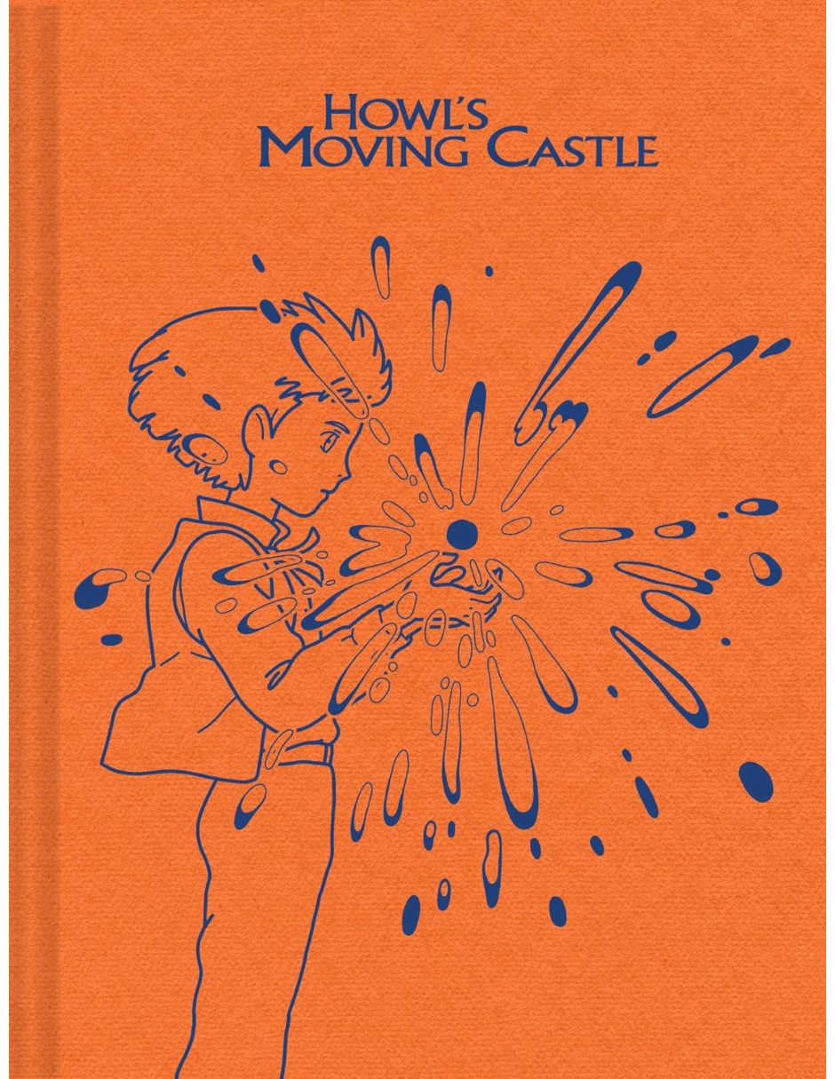 Libreta Howl's Moving Castle a rayas