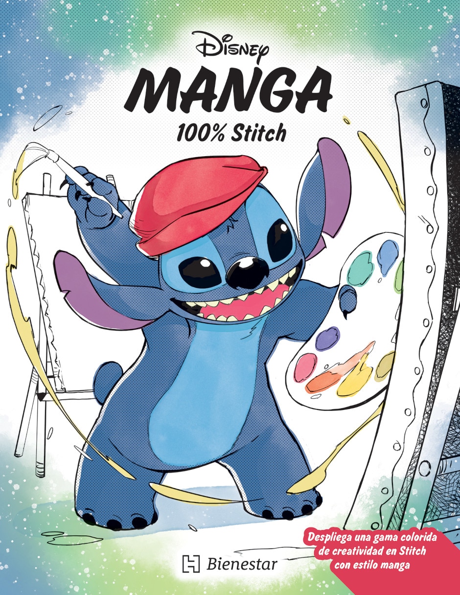 Libro Disney Manga 100% Stitch de Iniestra Ramírez/Graciela