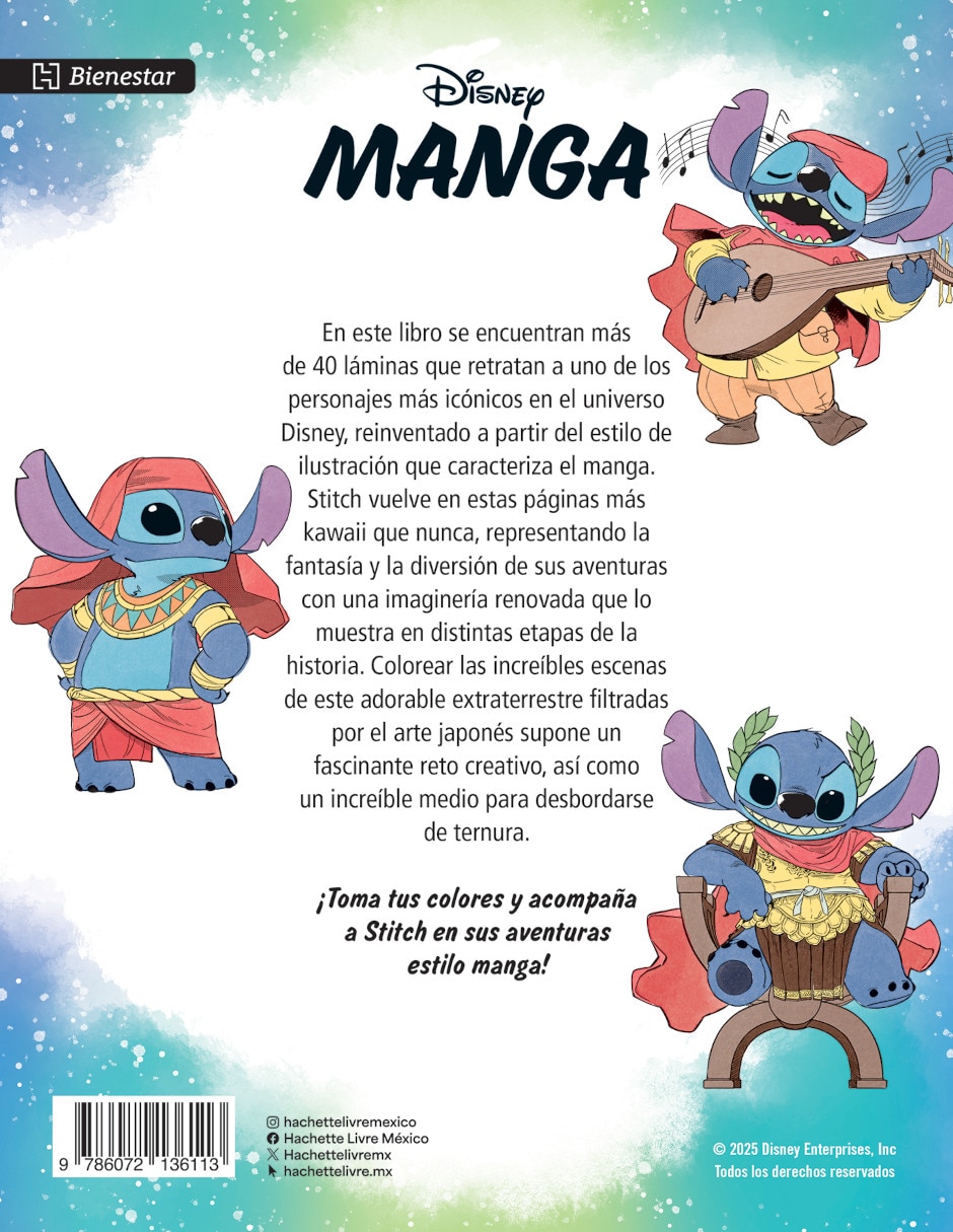 Libro Disney Manga 100% Stitch de Iniestra Ramírez/Graciela 2