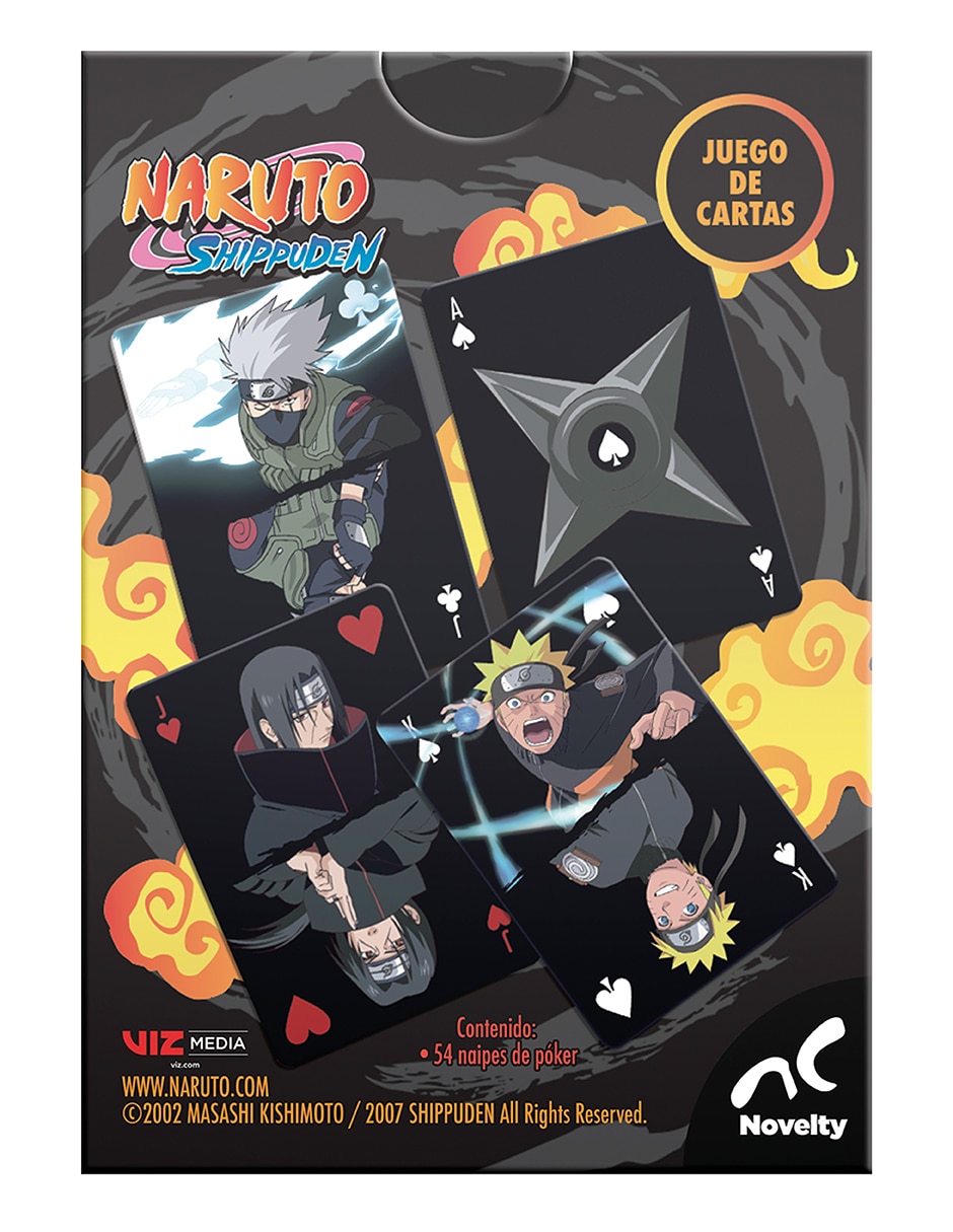Baraja coleccionable Naruto poker 3