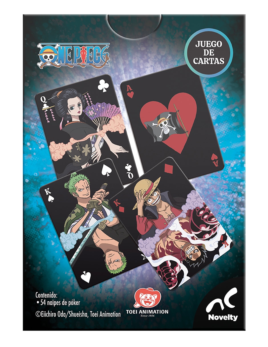 Baraja coleccionable One Piece poker 4