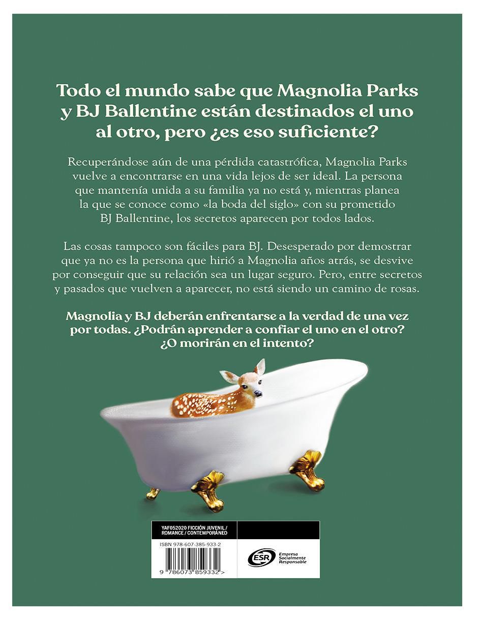 Libro Hacia la oscuridad Magnolia Parks de Jessa Hastings 2