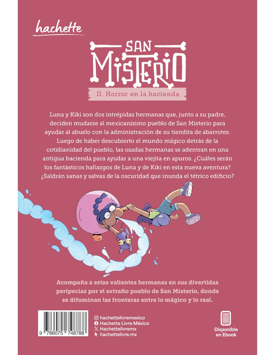 Libro Horror en la Hacienda San Misterio 2 Ari Navarrete/Humberto Cervera et al. 2