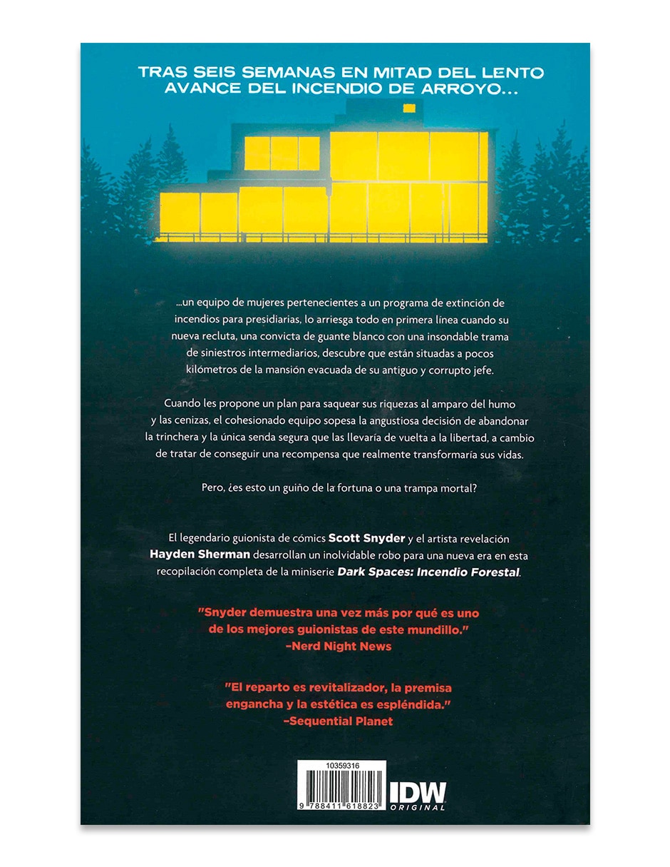 Cómic Dark Spaces: Incendio Forestal 2