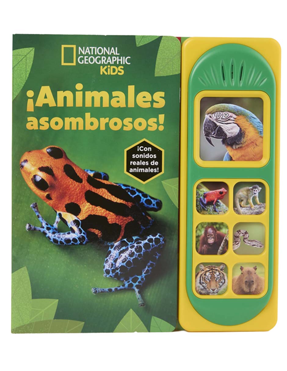 Libro National Geographic Kids ¡Animales asombrosos! de Pi Kids