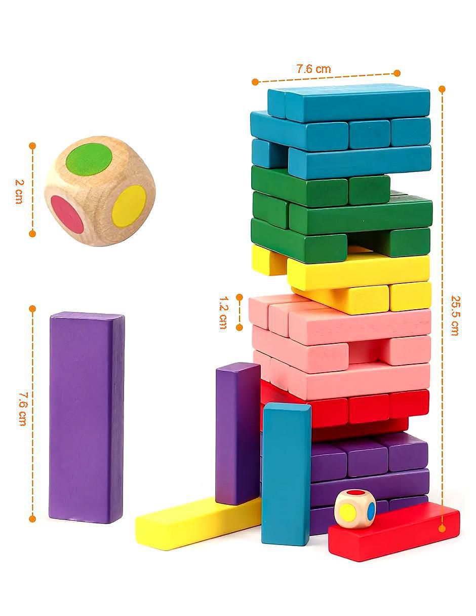 Jenga gigante de madera 6