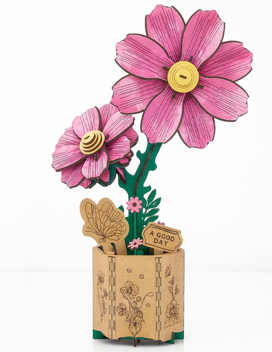 Rompecabezas 3D Galsang Flower 85 piezas 2
