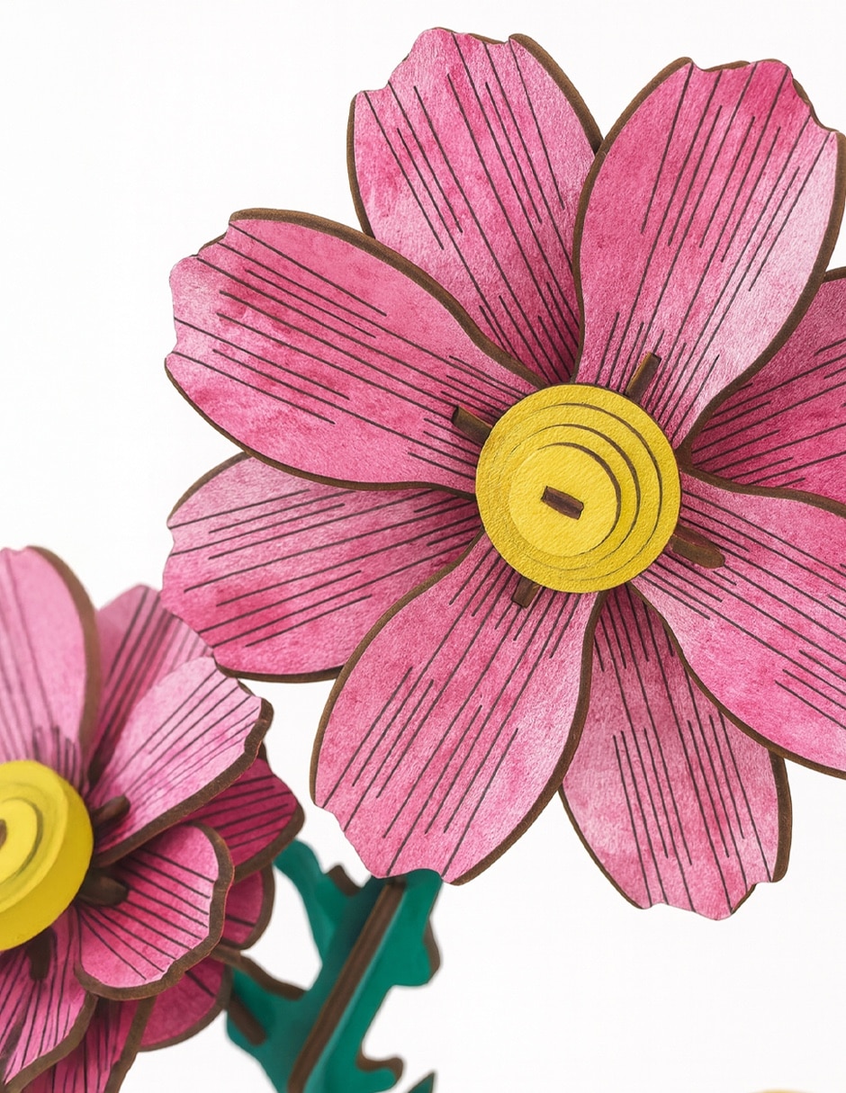 Rompecabezas 3D Galsang Flower 85 piezas 3