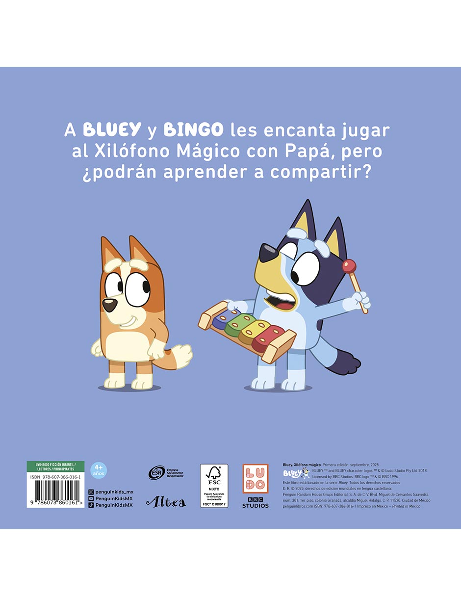 Libro Xilofono Mágico de Ladybird Books 2