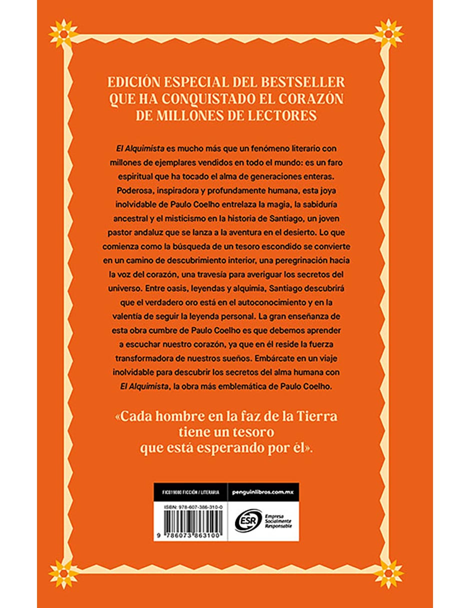Libro El Alquimista de Paulo Coelho 2
