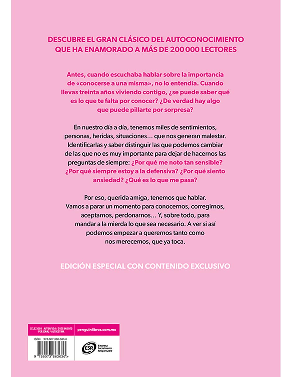 Libro Querida Yo: Tenemos Que Hablar de Elizabeth Clapes 2