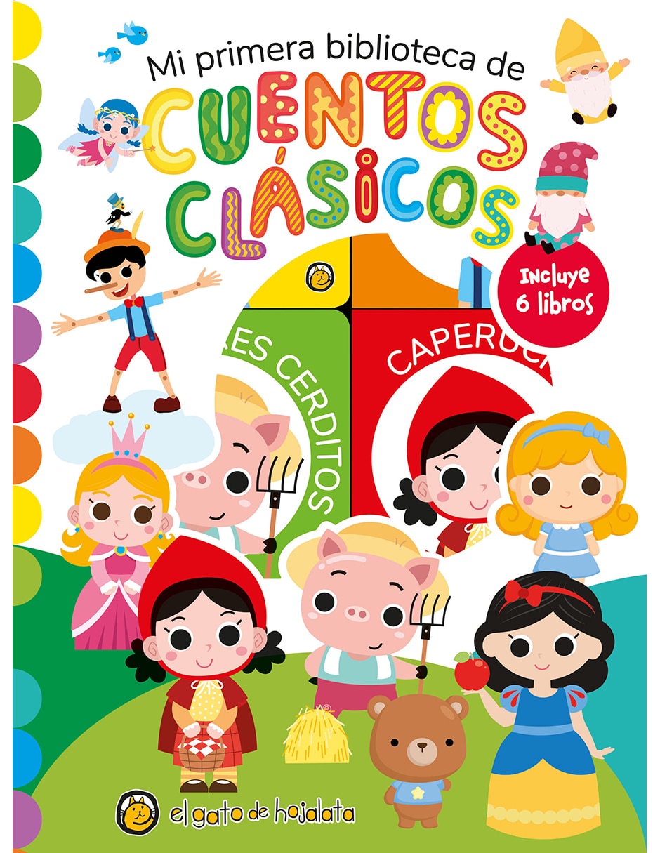 Libro Mi Primera Biblioteca de: Cuentos Clásicos editorial Guadal