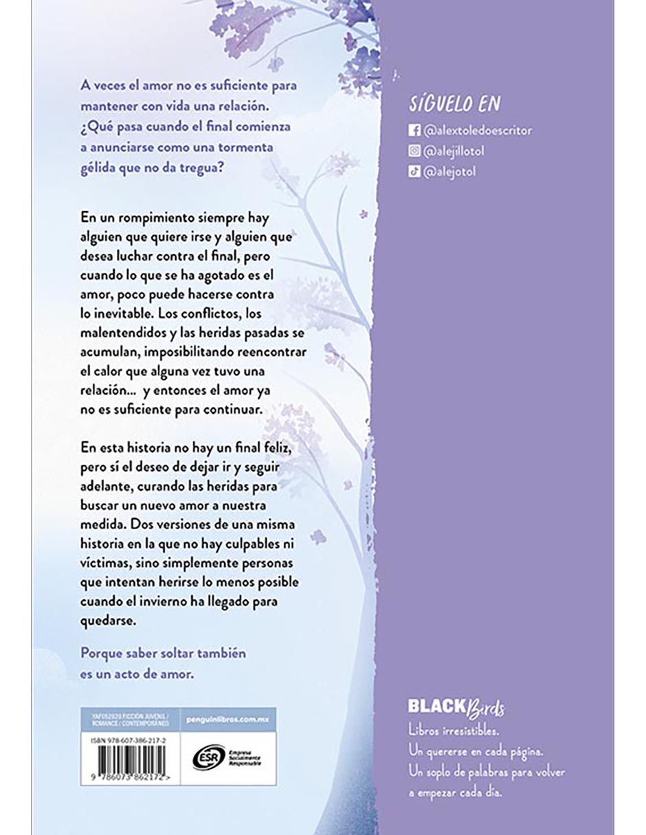 Libro El Invierno Entre Nosotros de Alex Toledo 2
