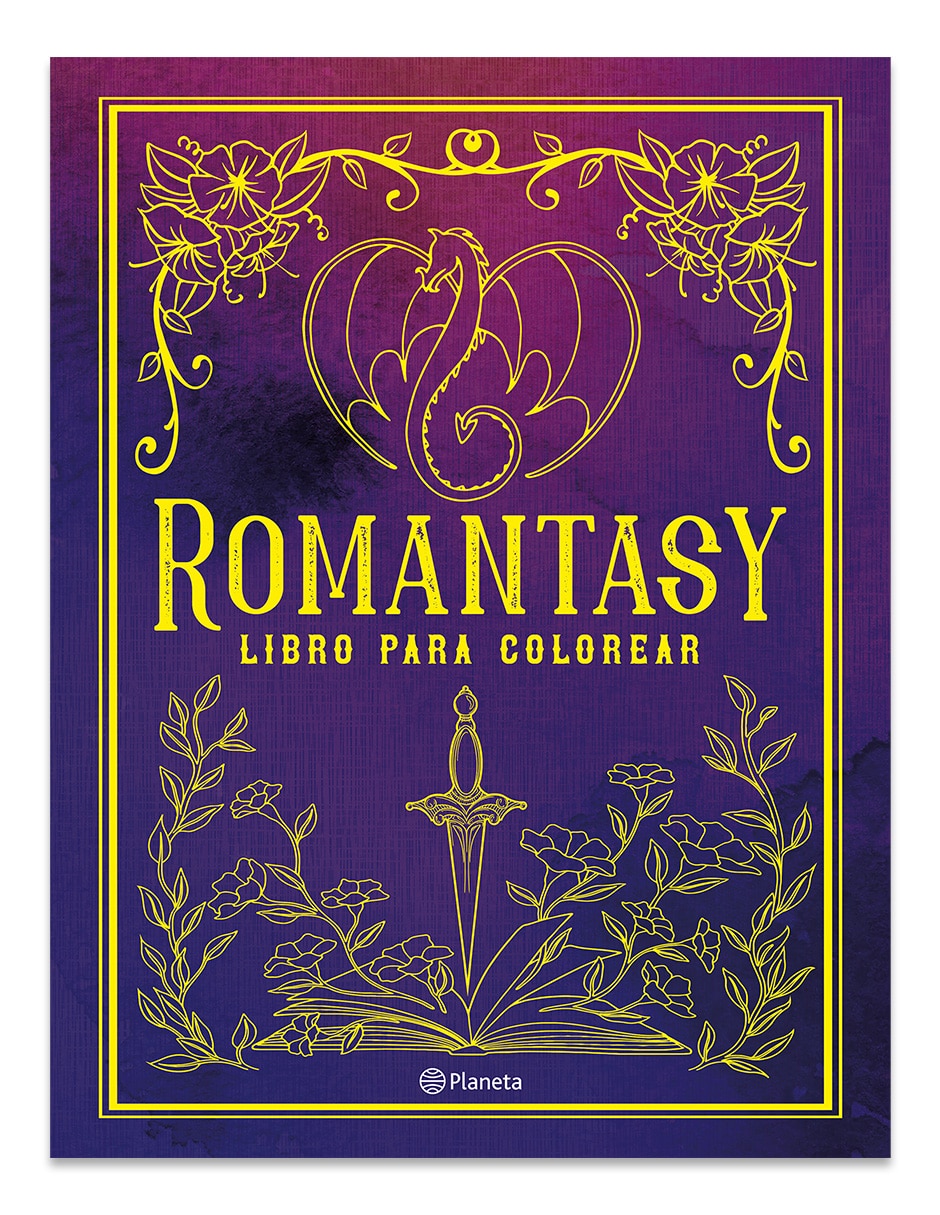 Libro Romantasy Libro Para Colorear de Ana Bidault