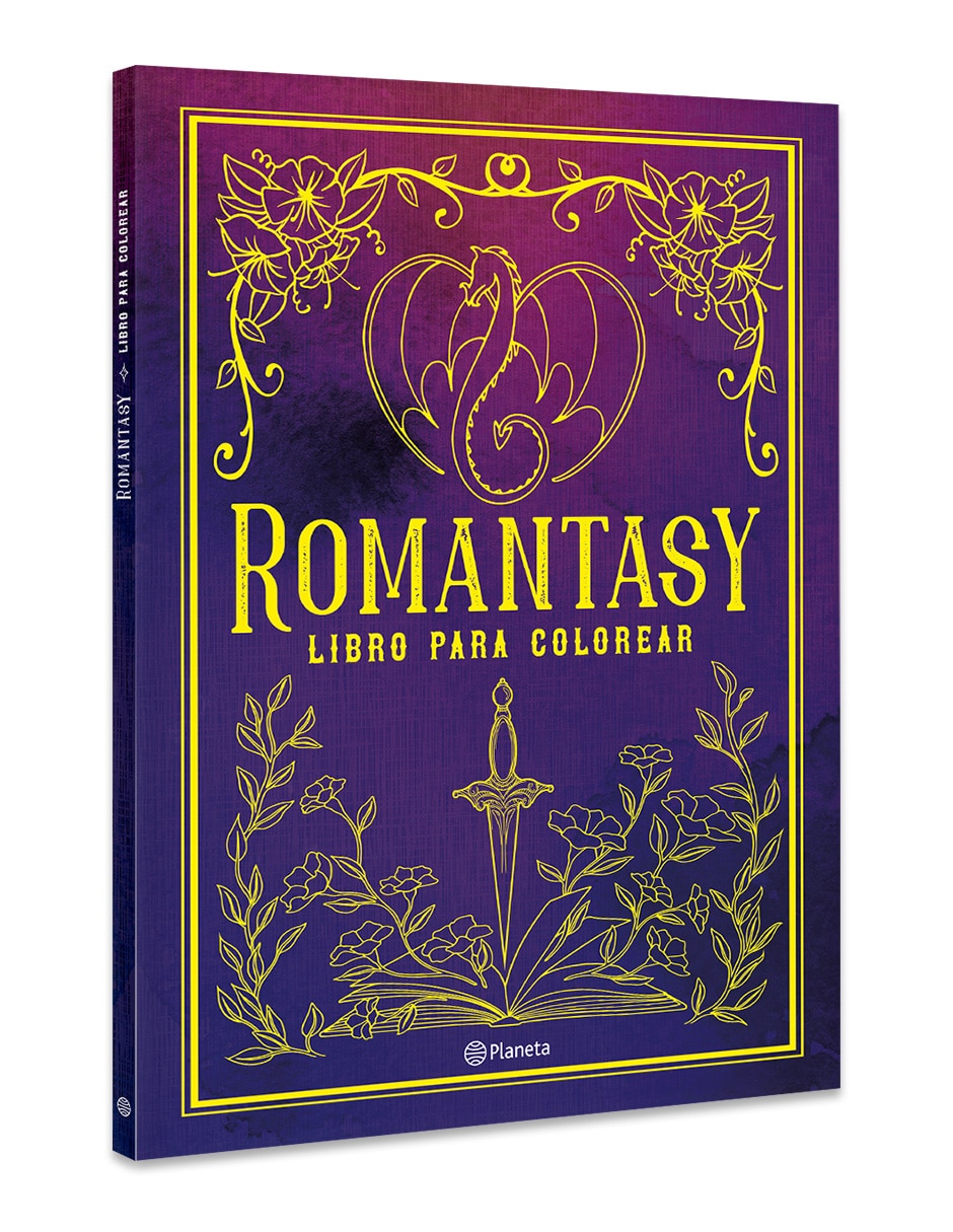 Libro Romantasy Libro Para Colorear de Ana Bidault 3