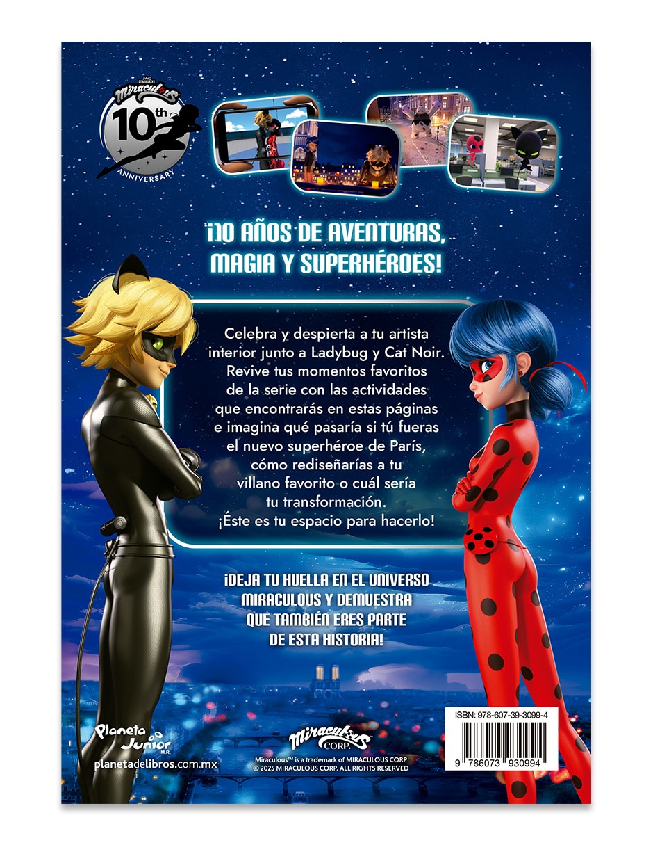 Libro Ladybug Libro de Arte 10 Años de Miraculous 2