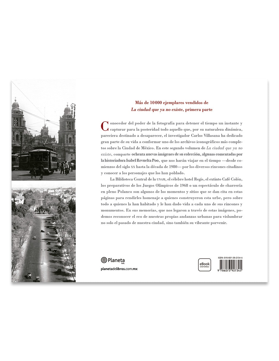 Libro La Ciudad Que Ya No Existe 2 de Carlos Villasana 2
