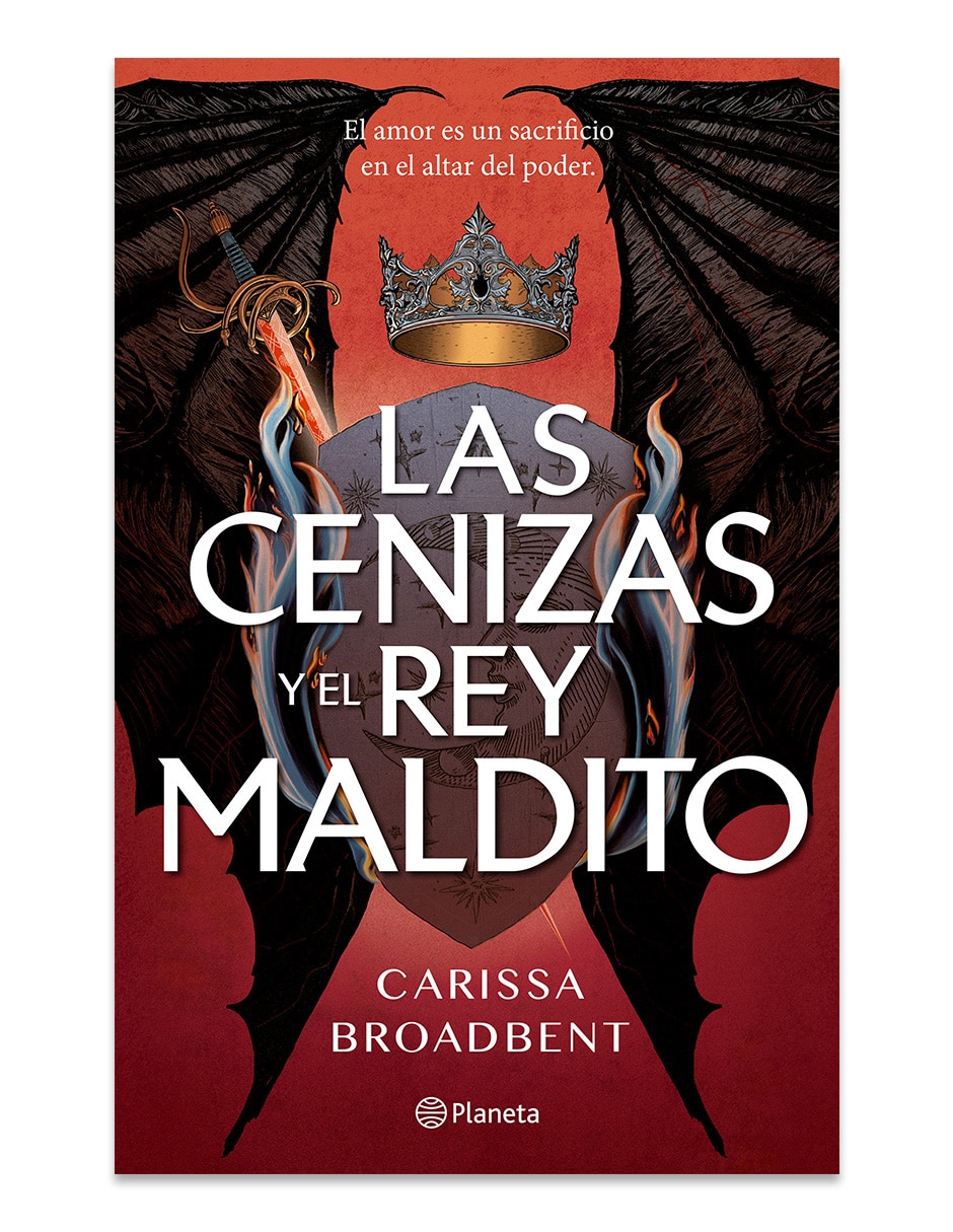 Libro Las Cenizas Y El Rey Maldito de Carissa Broadbent