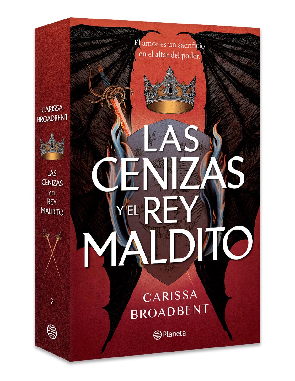 Libro Las Cenizas Y El Rey Maldito de Carissa Broadbent 3