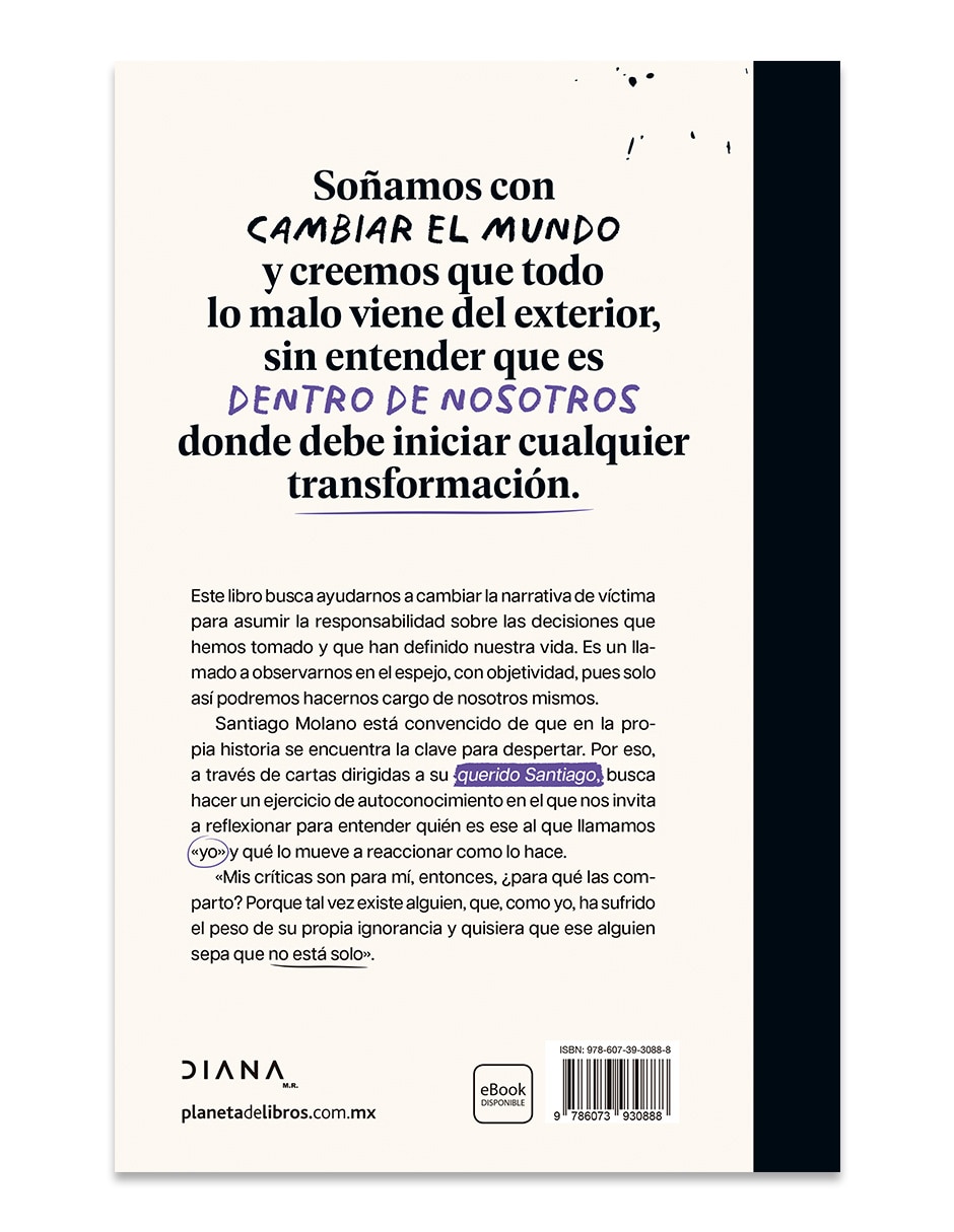 Libro Cartas Para Un Ciego Que Creía Ver de Santiago Molano 2