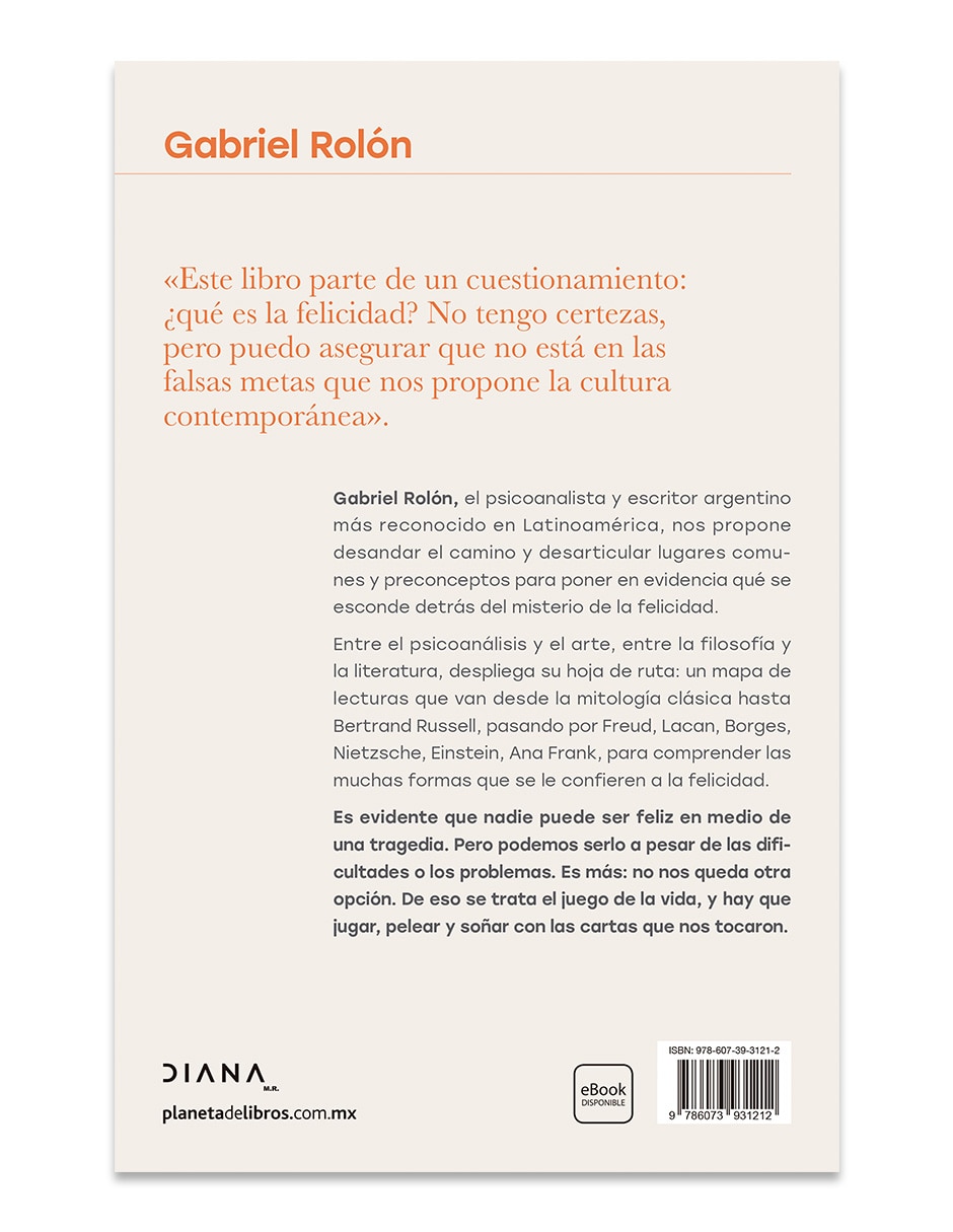 Libro La Felicidad de Gabriel Rolon 2