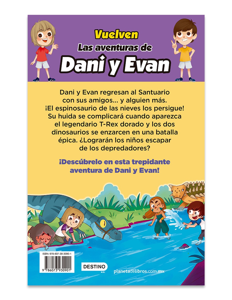 Libro Las Aventuras De Dani Y Evan 10 Espinosaurio Vs de Las Aventuras De Dani Y Evan 2