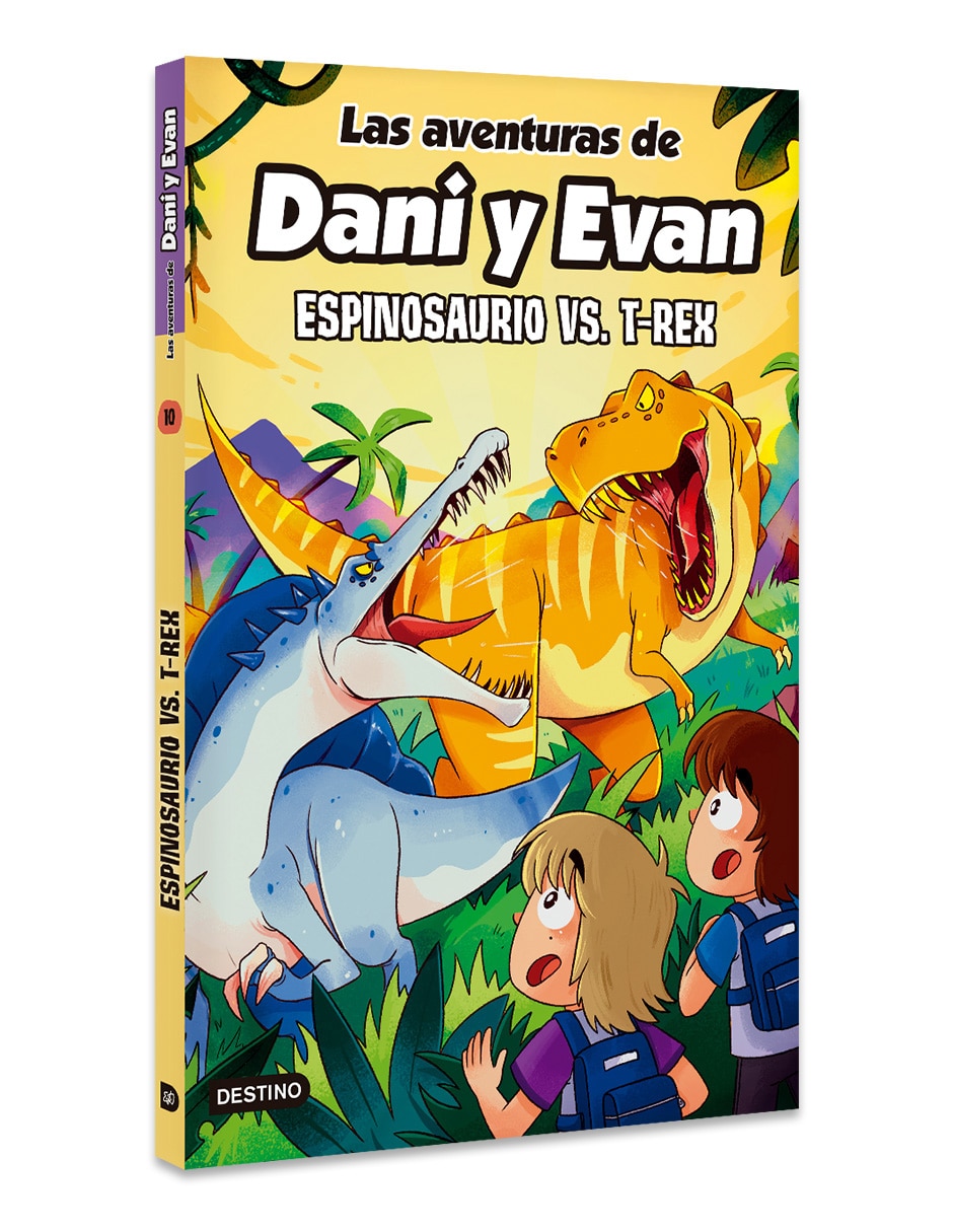 Libro Las Aventuras De Dani Y Evan 10 Espinosaurio Vs de Las Aventuras De Dani Y Evan 3