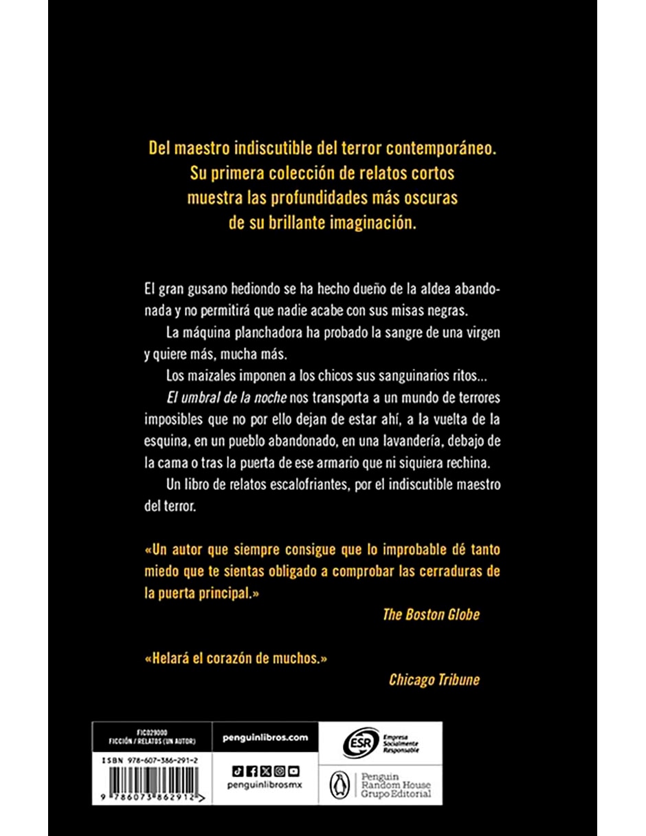 Libro El Umbral De La Noche de Stephen King 2