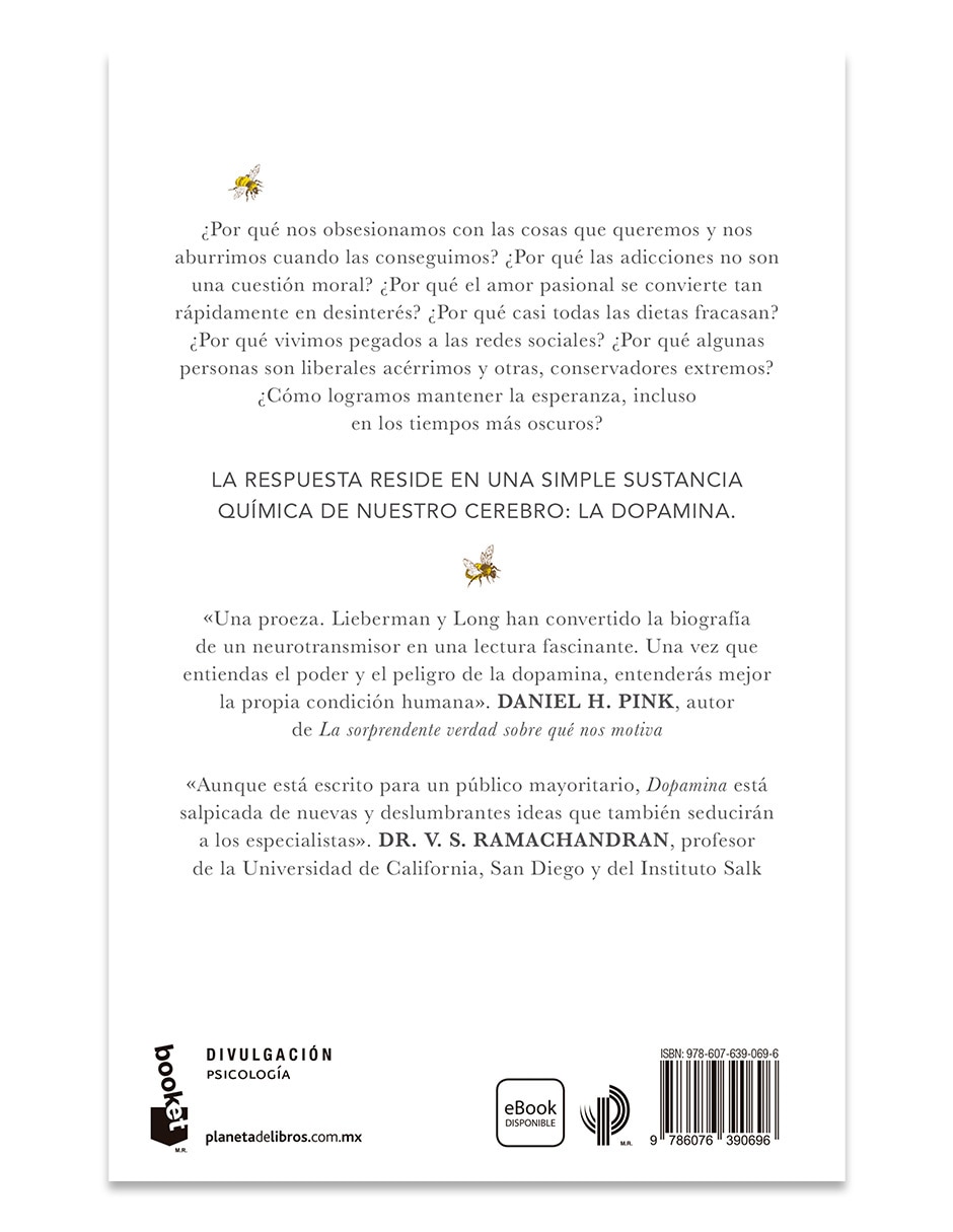 Libro Dopamina de Daniel Z. Lieberman 2