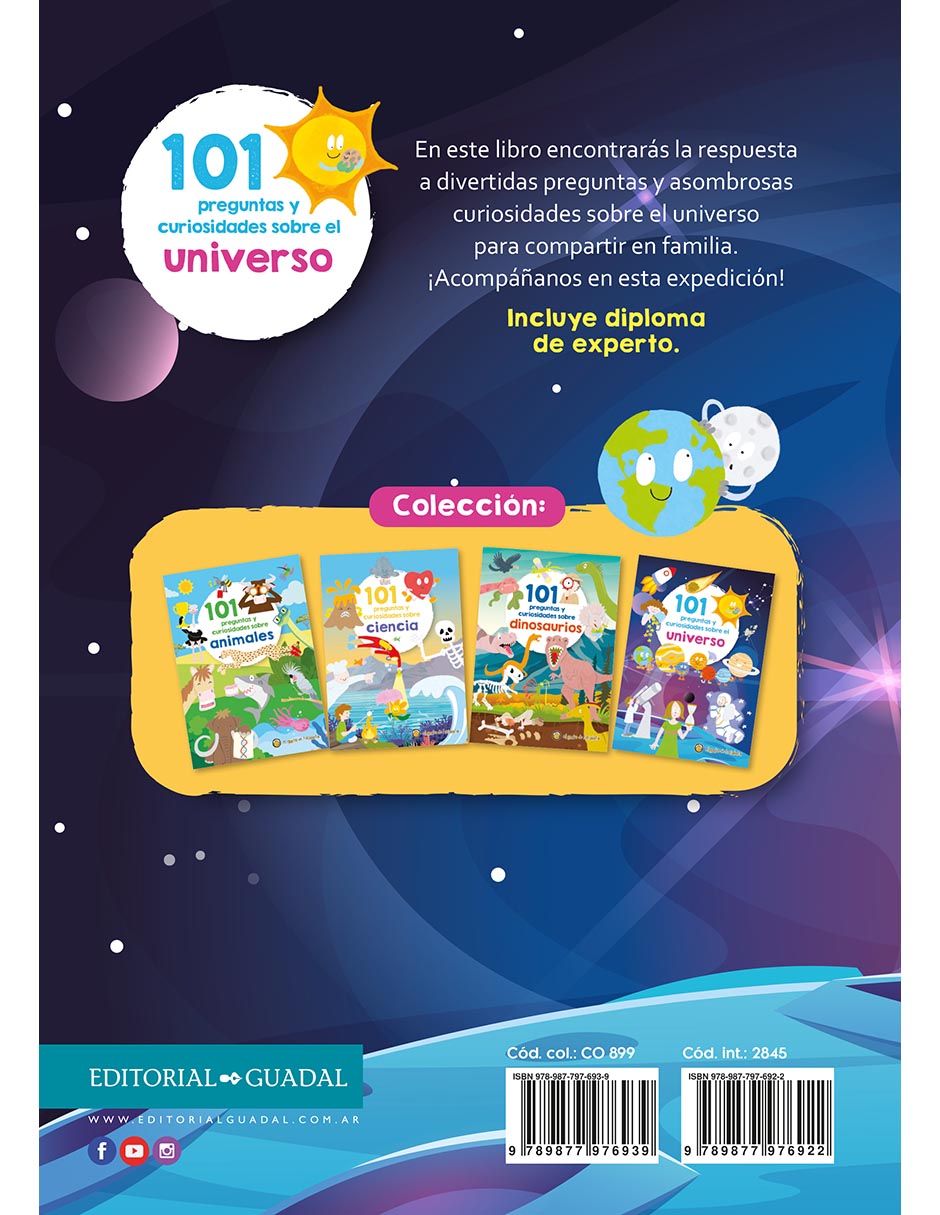 Libro 101 preguntas Y Curiosidades Sobre El Universo de Varios Autores 2