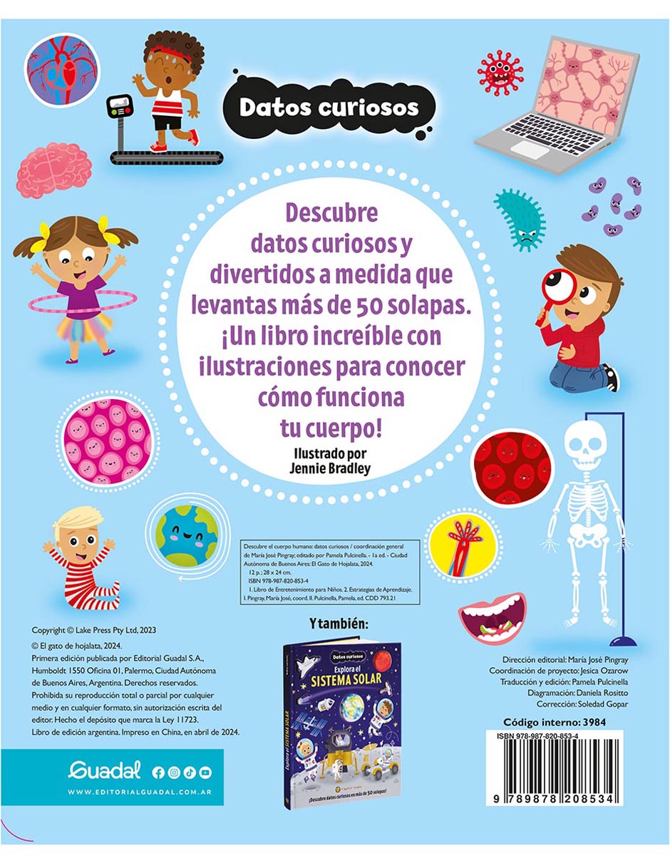 Libro Datos Curiosos Descubre El Cuerpo Humano de 2
